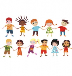 Children vector image