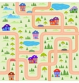 City map vector image