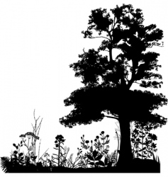 Plants vector image