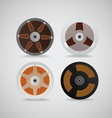 Audio babins vector image
