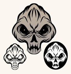 Devil-skull vector image