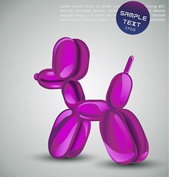 Balloon Dog vector image