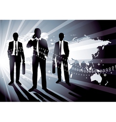 World business concept vector image