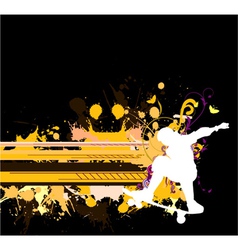 Urban grunge background vector image