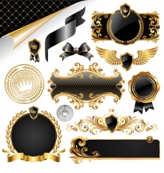 Design elements vector image
