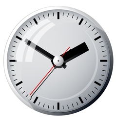 Wall clock vector image