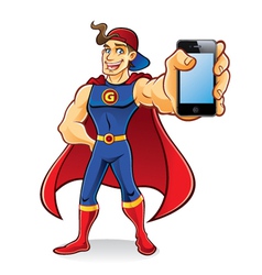 Superhero Gadget vector image