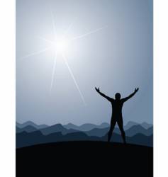Man vector image