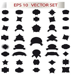 Retro elements vector image