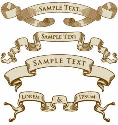 Banners vector image