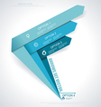 Set arrows Minimal infographics vector image
