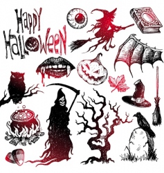 Halloween vector image