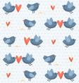 Birds seamless pattern Birds seamless pattern vector image