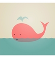 Cute Whale vector image