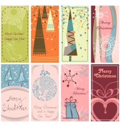 Christmas banners vector image