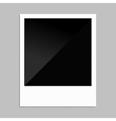 Polaroid photo vector image