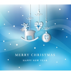 New year card vector image