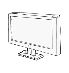 Monitor vector image