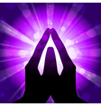 Prayer vector image