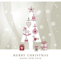 New year card vector image