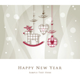 New year card vector image