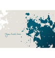 Spot grunge design vector image