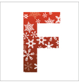 F Letter vector image