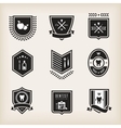 Dentist badges vector image