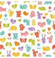 Baby seamless wallpaper vector image