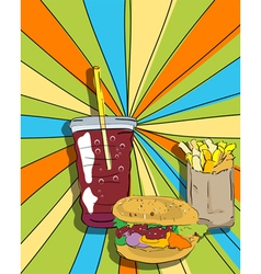 Pop art graphic vector image