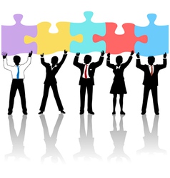 Business people team vector image