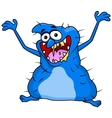 Ugly monster cartoon vector image