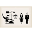 Dentist icon vector image