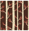 Birch pattern vector image