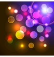 Abstract background with shiny colored lights Abstract background with shiny colored lights vector image