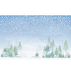 Winter vector image