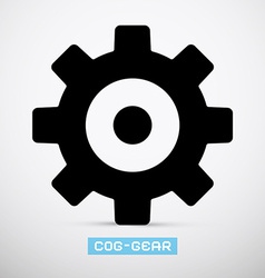 Cog - Gear Icon vector image