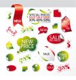 Sale stickers vector image
