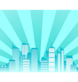City skyline vector image
