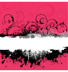 Decorative grunge vector image