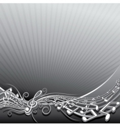 Music theme vector image