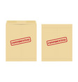 Confidential envelope vector image