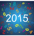 2015 new year background 2015 new year background vector image