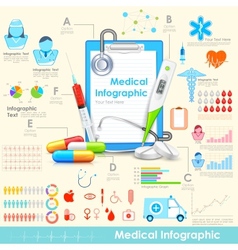 Medical Infographic vector image