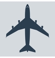 Airplanes icons Airplanes icons vector image