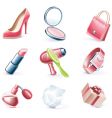 Cartoon icons vector image