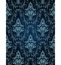 Damask pattern vector image
