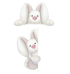 Rabbits vector image
