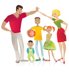 Family vector image