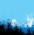 Cool tone vector image